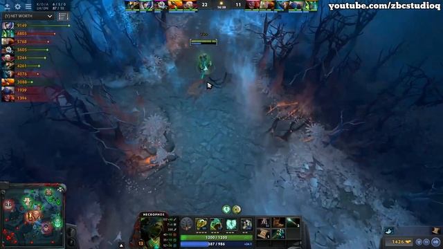 Zai • Necrophos • 23 KILLS — Pro MMR Gameplay Dota 2 смотреть онлайн