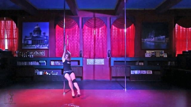 Отчетный концерт, Pole Dance, "Оковы", Прилипченко Анна смотреть онлайн