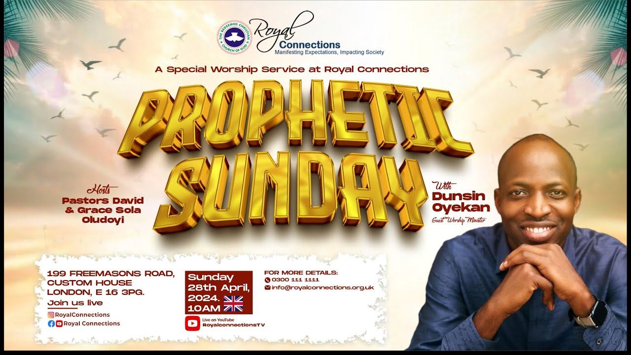 Prophetic Sunday | Pastor David Sola & Minister Dunsin Oyekan | Sunday 28th April 2024 смотреть онлайн