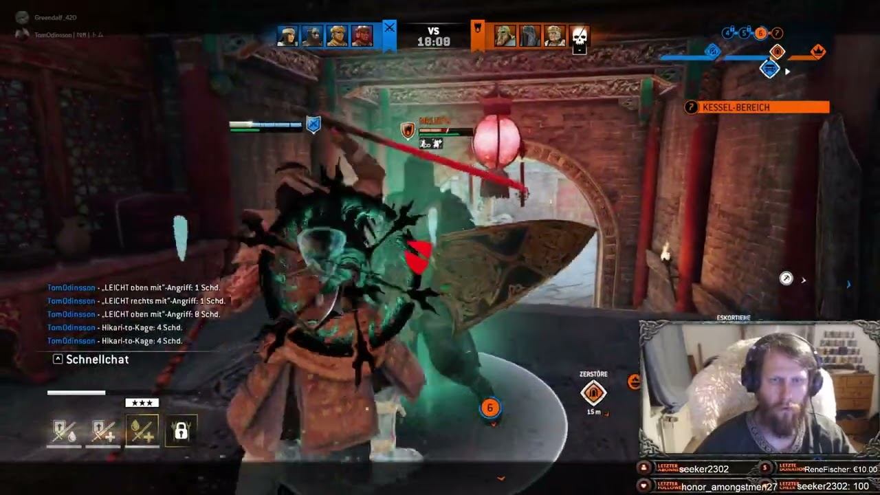 For Honor | Ger | Kiyoshin Gameplay | Rep360+ | Teamwork is the key смотреть онлайн