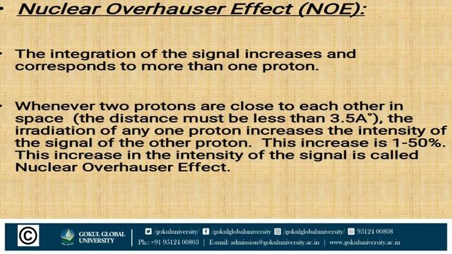 Shift Reagents & NOE Effect - NMR Spectroscopy - Chemistry - GSC смотреть онлайн