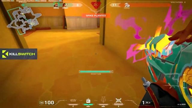 I used 100T Asuna's Crosshair for 24 Hours in Valorant смотреть онлайн