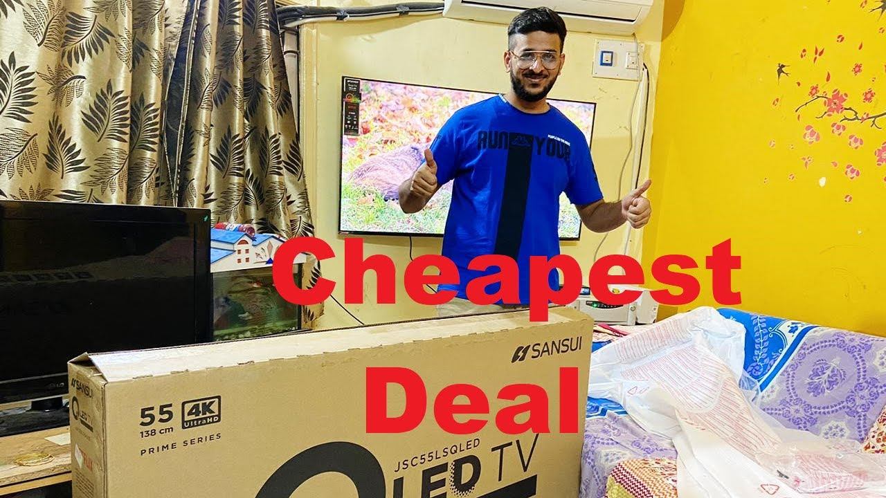 Sansui 55inch 4K Ultra HD Qled Smart TV Review | Hindi TV Review | смотреть онлайн