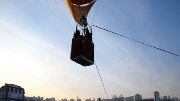 Артур Симак. Полеты на аэростате