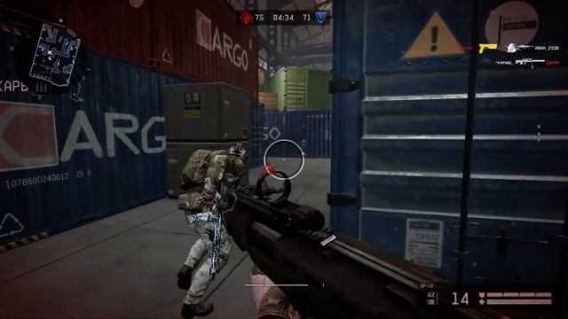 Варфейс: играю на Ангаре с DP-12 смотреть онлайн