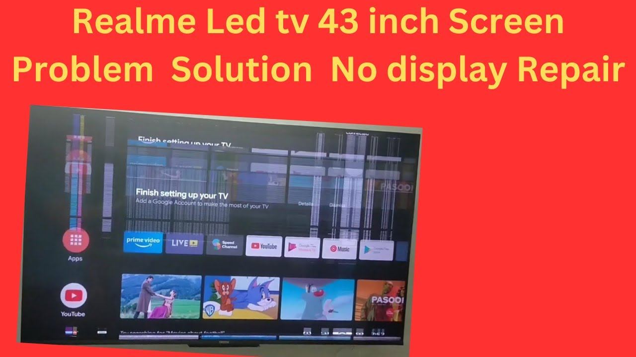 Realme 43 inch led tv display problem | 43 inch realme tv panel problem | realme tv screen problem смотреть онлайн