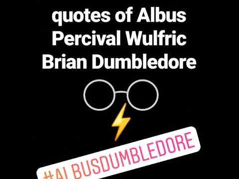 Albus Dumbledore quotes смотреть онлайн