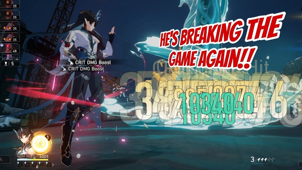 Solo Dan Heng IL in Planar infinity is Too Broken & Fun... смотреть онлайн