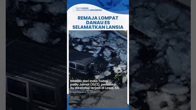Aksi Remaja 17 Tahun Nekat Lompat ke Danau Es demi Selamatkan Kakek yang Tercebur Bersama Mobilnya смотреть онлайн