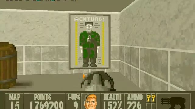 I Play Wolf 3D Mods (Novowolf) Floor 15 смотреть онлайн