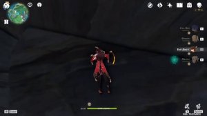 Genshin Impact ● Труднодоступный электрокул, под потолком пещеры на о. Татарасуна.