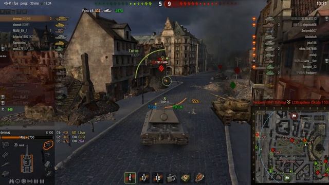 WoT как много ошибок прощает Е100 смотреть онлайн
