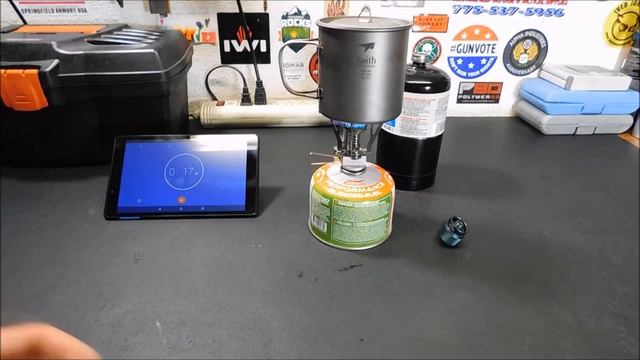 Boil Test: Propane With Adapter VS Iso Butane смотреть онлайн