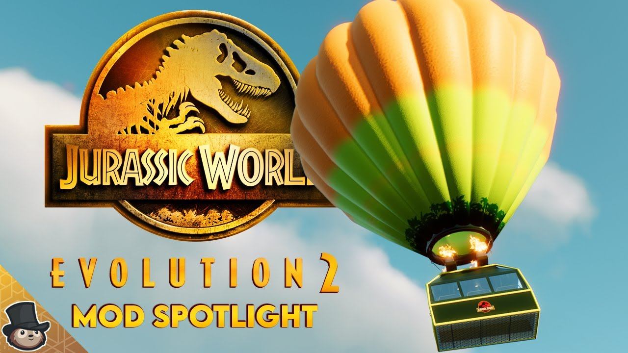 WORKING BALLOON TOUR! New Attraction Mod For Jurassic World Evolution 2 смотреть онлайн