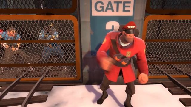Team Fortress 2 - soldier taunt kill смотреть онлайн