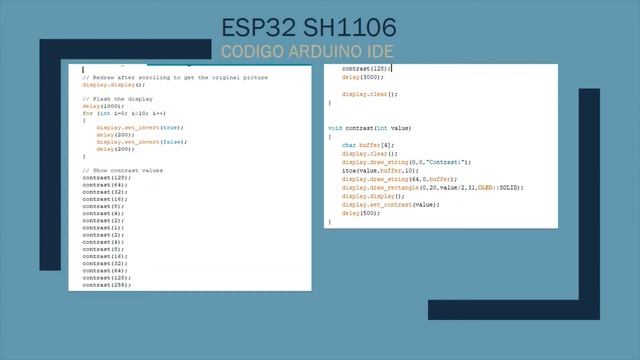 Esp32 DevKit + Oled SH1106