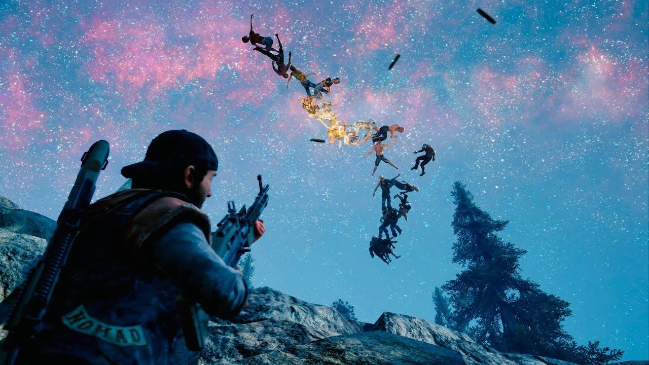 Days Gone - Funny Bugs & Intense Horde Battle Gameplay Moments смотреть онлайн