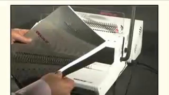 Renz Electric Ring Wire Binding Machine: ERW 3:1 смотреть онлайн
