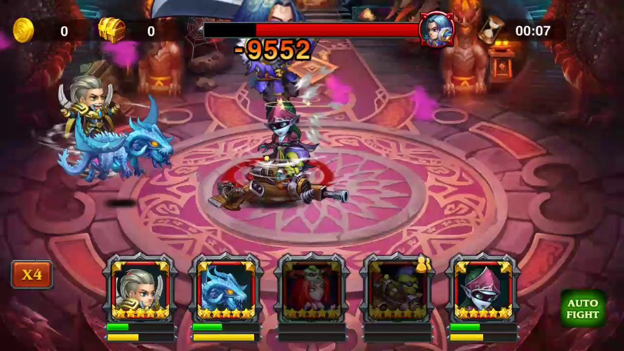 Heroes Charge Boss Chapter 21 Auto 12.9M damage смотреть онлайн