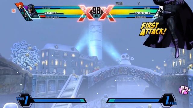 UMVC3 PARSEC - SPIDER-MAN/DORMAMMU/DANTE VS MAGNETO/MORRIGAN/DOCTOR DOOM/PHOENIX! смотреть онлайн