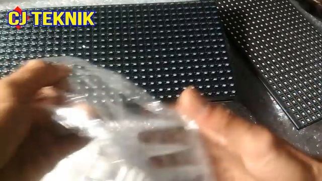 UNBOXING DAN REVIEW PANEL LED MATRIX P10 DIP DAN P10 SMD смотреть онлайн