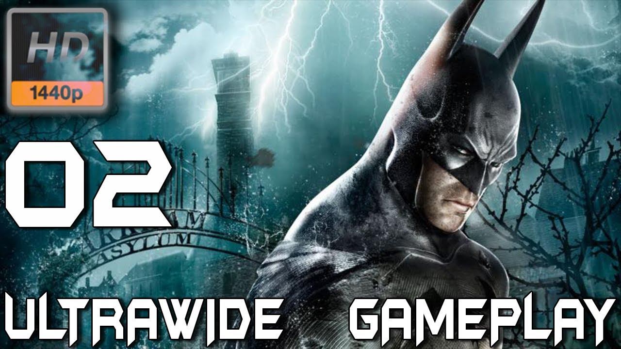 Batman: Arkham Asylum | Part 02 - The Riddler | 1440p (60 FPS) Ultrawide 21:9 Gameplay смотреть онлайн