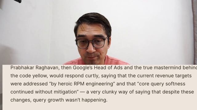 How A Code Yellow At Google Search Ruined Search For Us смотреть онлайн