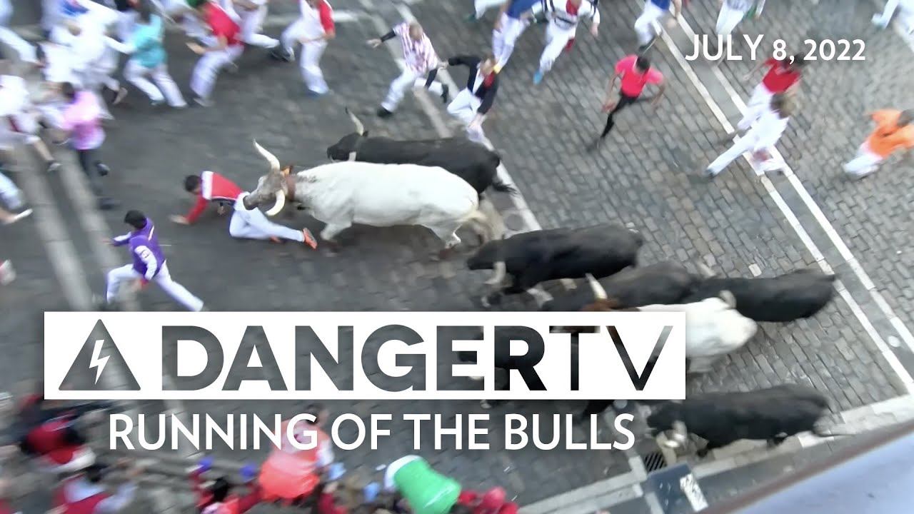 Would You Go Running with the Bulls? | Day 2 | Full Run 2022 смотреть онлайн