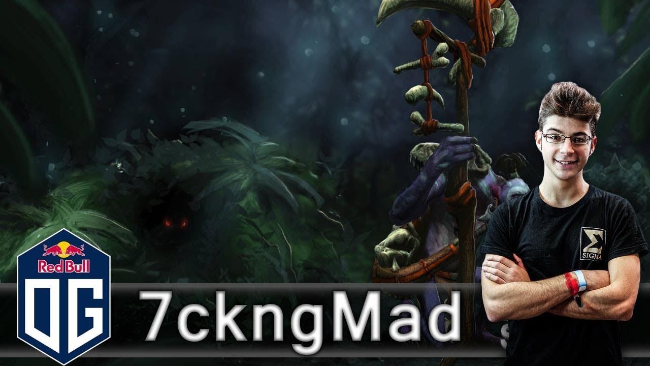 OG.7ckngMad Witch Doctor Gameplay - Ranked Match - OG Dota 2. смотреть онлайн