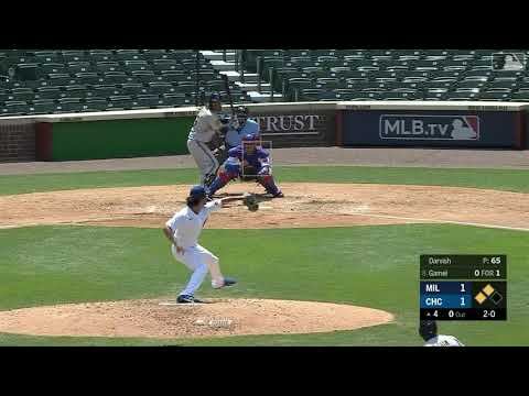 Ben Gamel Smashes One For A Triple смотреть онлайн