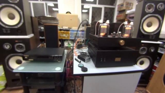 Marantz CD-63mk II Tweaked & ANNA Audio GU-48 SE Amp, Trio LS-707 смотреть онлайн
