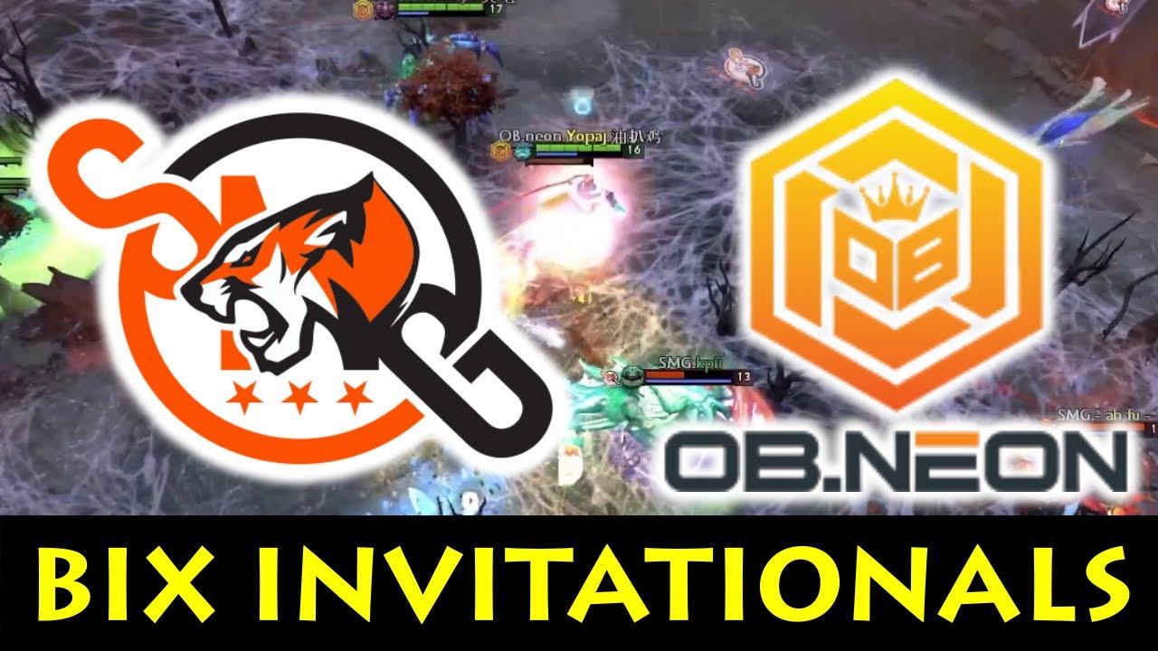 TEAM SMG vs OB.NEON - BIX INVITATIONALS SUMMER DOTA 2 смотреть онлайн