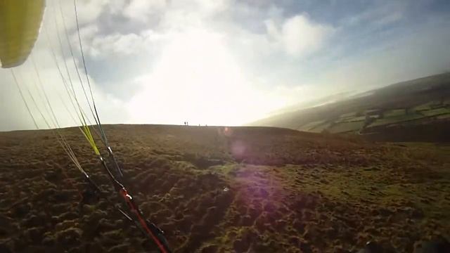 Advance Sigma 8 First Test Flight- Pembrokeshire Paragliding..wmv