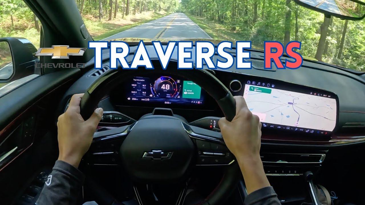 2024 Chevrolet Traverse RS POV Test Drive Adventure смотреть онлайн