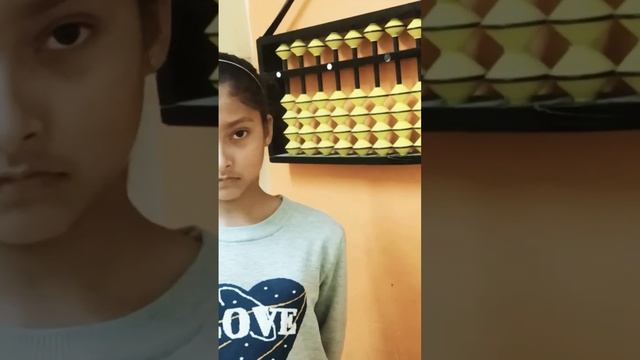 avani Patel 2 digit 10 rows...fast calculation with help of UCMAS abacus👍 смотреть онлайн