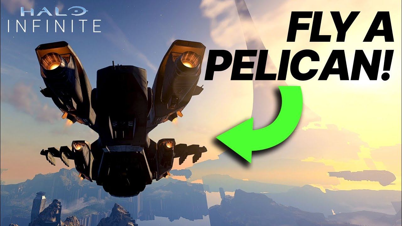 Fly the Pelican in Halo Infinite! - Halo Infinite Map Secrets Part 14 смотреть онлайн