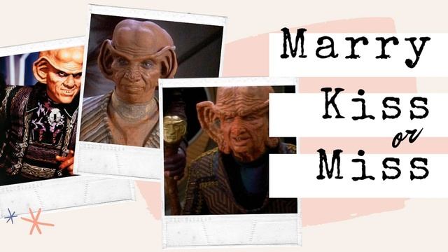 Marry, Kiss or Miss [Star Trek] - Quark, Rom, Zek смотреть онлайн