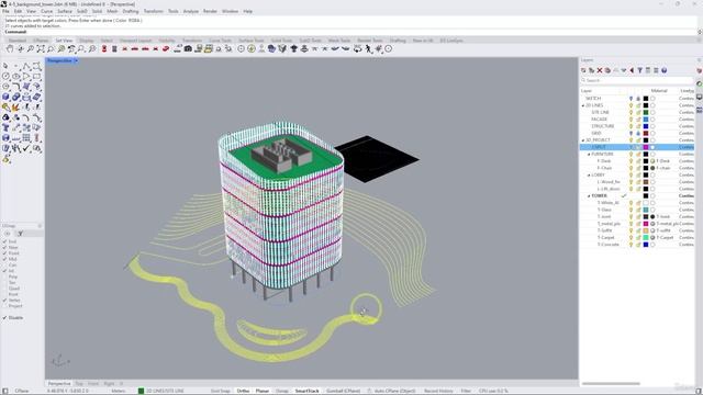 22 - Build the Parapet SelVolumeObjectSelBoundary смотреть онлайн