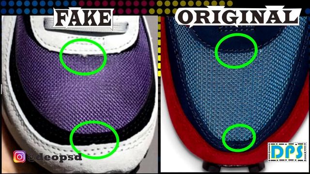 Nike LD Waffle Sacai Original & Fake смотреть онлайн