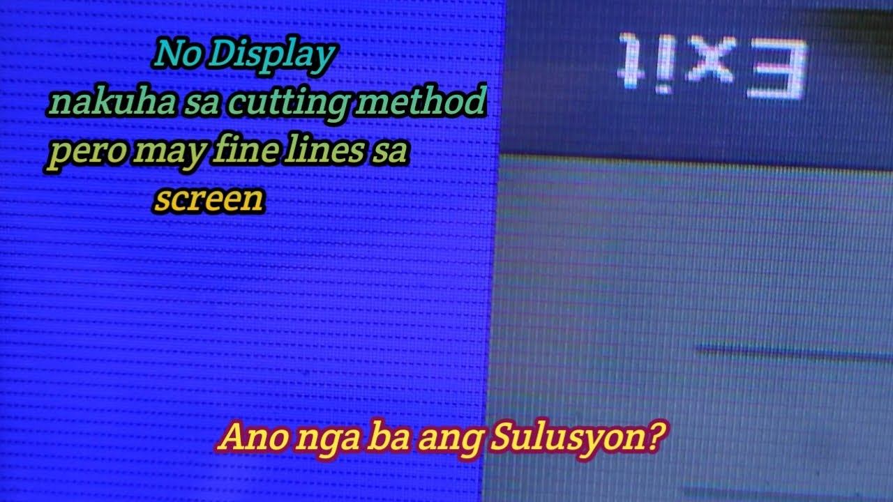 How To Fix Horizontal Fine Lines On The Screen / Haier 32" LED TV смотреть онлайн