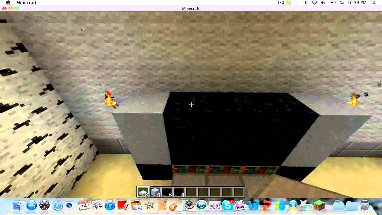 Minecraft Tutorial- how to make a modern TV смотреть онлайн