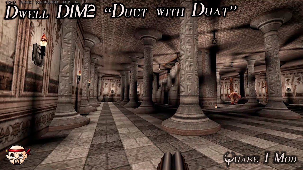 Dwell d1m2: Duet with Duat - Reckless mod-time (Quake 1 mod, 60fps, hard) смотреть онлайн