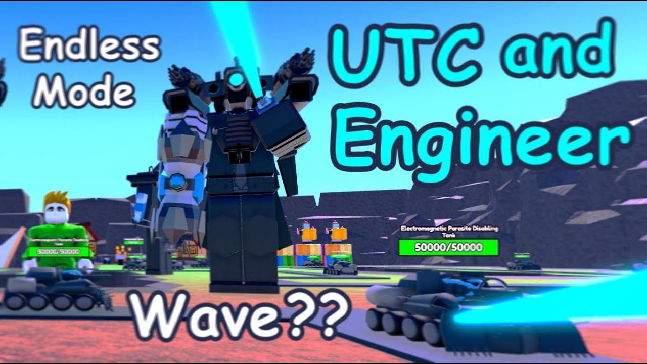 Toilet Tower Defense | Episode 70 | Endless Mode | UTC and Engineer смотреть онлайн