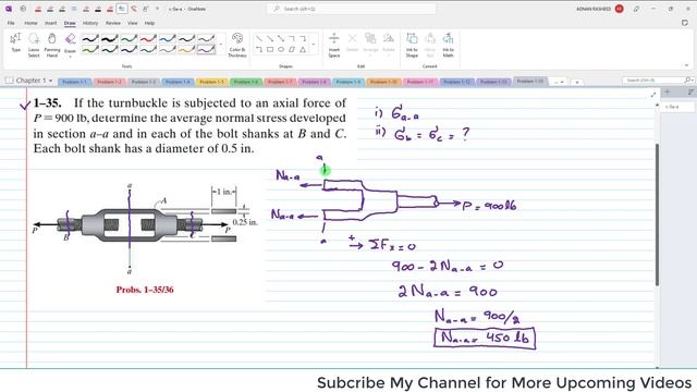 1-35 | Internal Resultant | Loading Chapter 1 Mechanics of Materials by R.C Hibbeler| смотреть онлайн