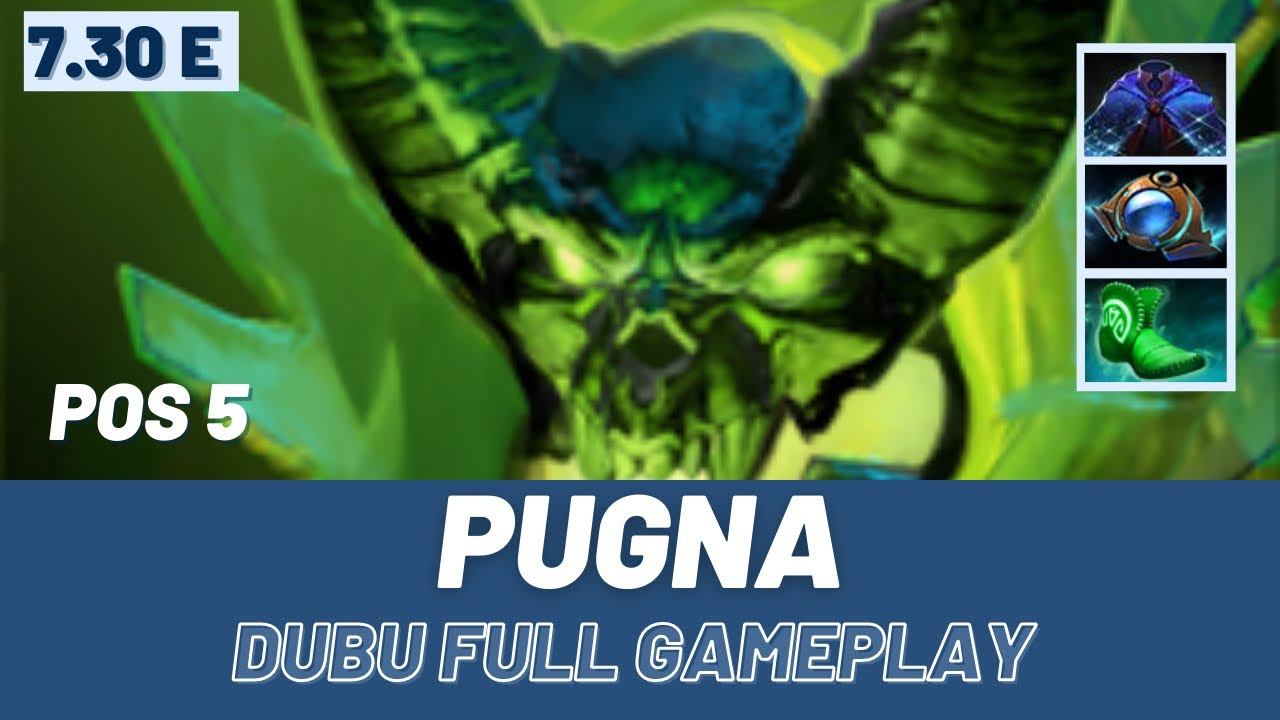 How to play Pugna support against counters | DuBu Full Gameplay | Dota2 7.30 смотреть онлайн