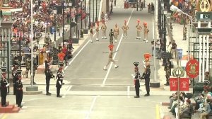 Смешные моменты на границе Индии и Пакистана. Совместный марш