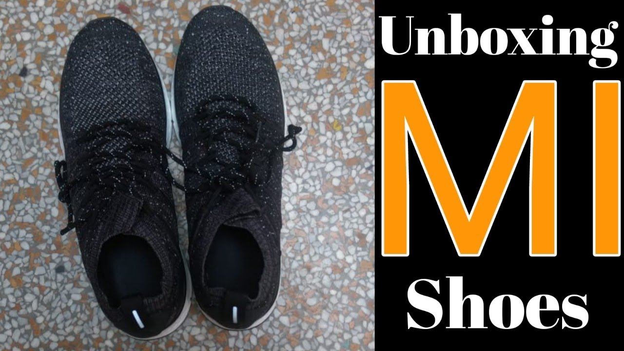 MI shoes Unboxing || смотреть онлайн