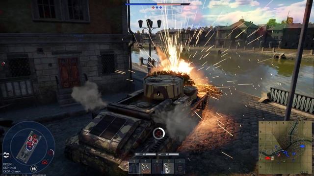 Скинул матильду в воду на т28э #warthunder смотреть онлайн