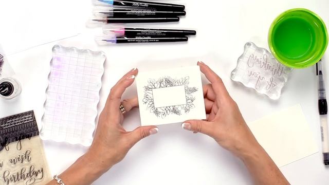 Watercolor Techniques with Aqua Brushes | Kelly Creates | Lesson 7 смотреть онлайн