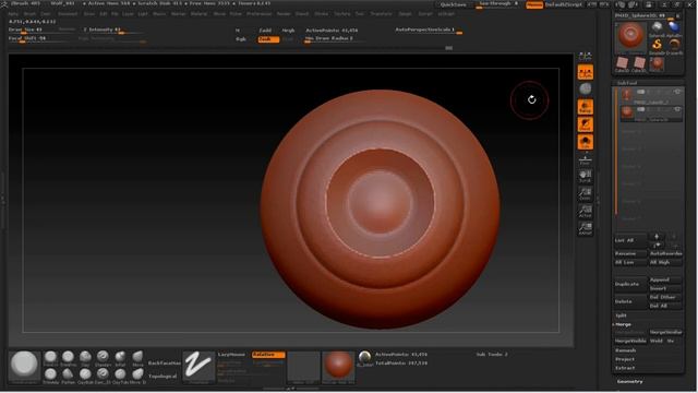 SpeedSculpting Wolf zBrush смотреть онлайн